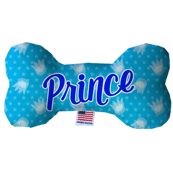 Mirage Pet Products Prince Stuffing Free Bone Dog Toy 6 in. 1391-SFTYBN6